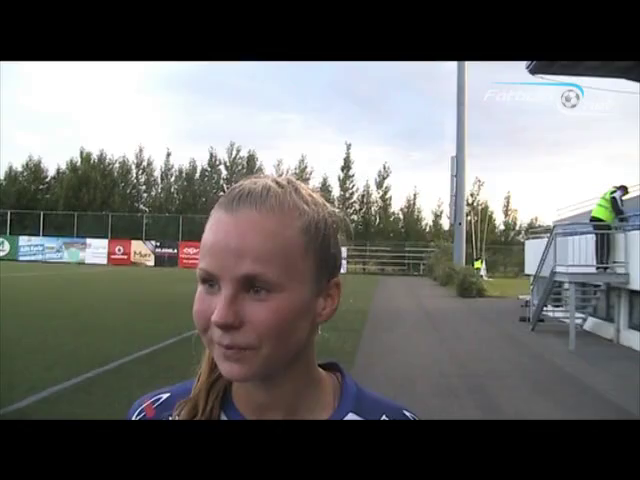 Helga Franklínsdóttir: Ákvað að enda þetta með stæl