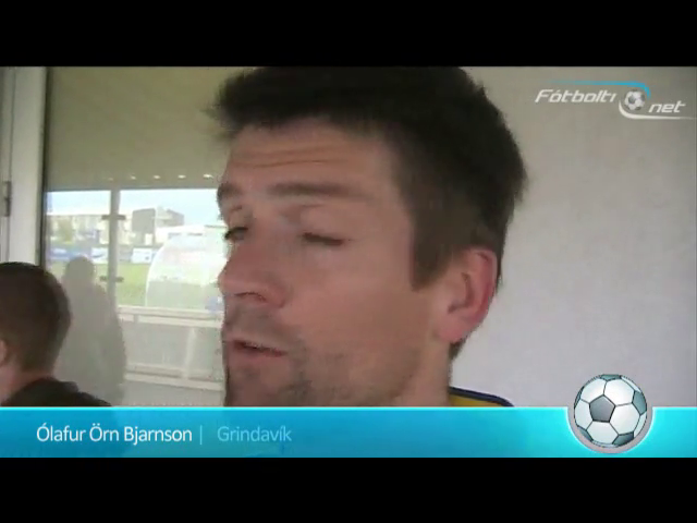 Ólafur Örn: Er að gera það sem hann á að gera