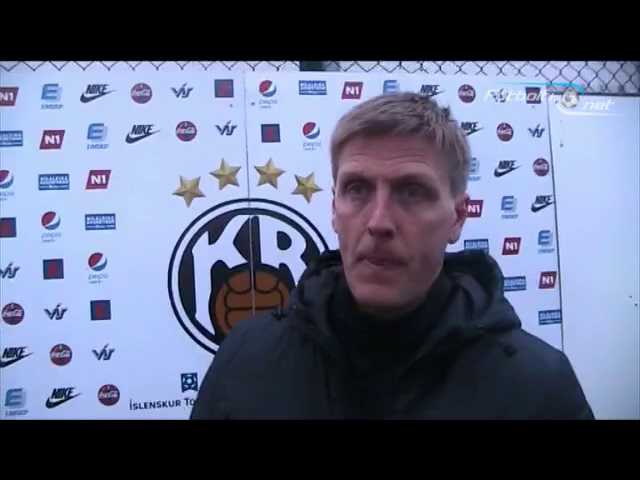 Rúnar Kristinsson: Féllum of mikið til baka