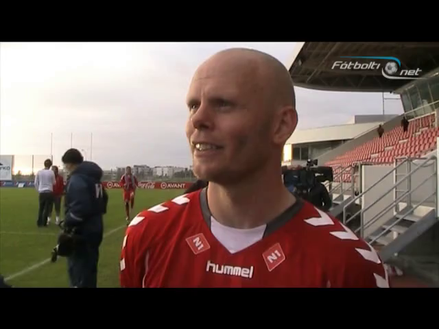 Þórhallur Dan: Fallegasta skallamark sem ég hef skorað