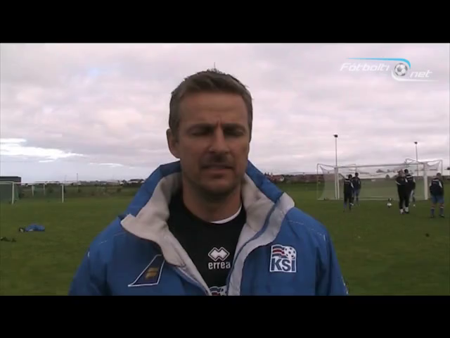 Eyjólfur á blaðamannafundi: Það eru allir klárir