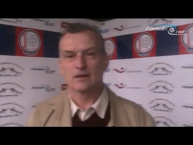 Guðjón Þórðarson: Í dag var heppnin okkar megin