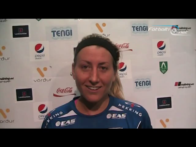 Ashley Bares: Vissi ekki í hálfleik að Valur hefði tapað