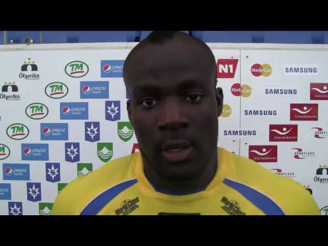 Pape Mamadou Faye: Gaui sagði okkur að halda coolinu