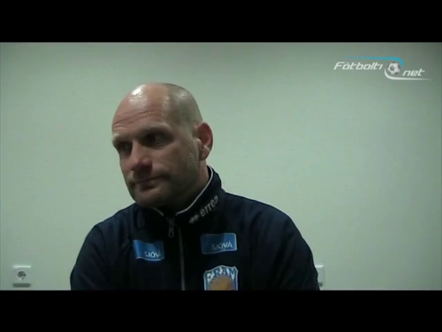 Þorvaldur Örlygsson: Svekktur að lenda 2-0 undir