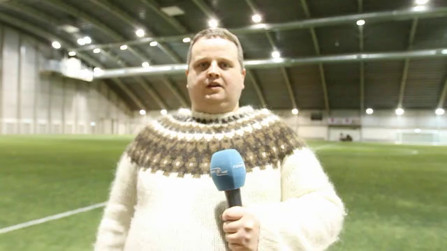 Myndbrot úr styrktarleik Bjarka: Kolbeinn skoraði á sokkunum