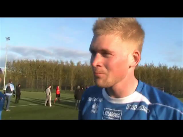 Kristján Hauksson: Skutum alltaf beint á kallinn í markinu