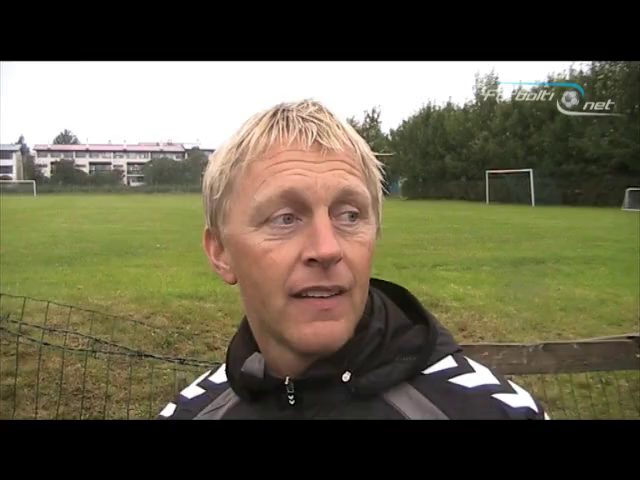 Heimir Hallgrímsson: Rappaði yfir Hurst á hádegisfundinum