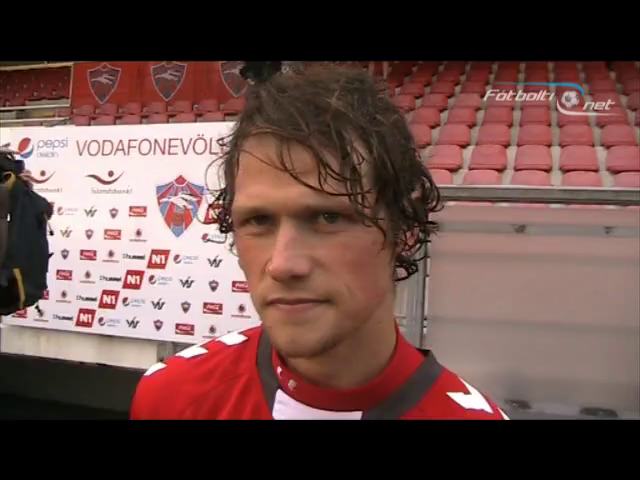 Matthías: Kristján lét okkur heyra það í hálfleik
