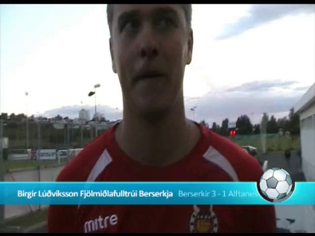 Birgir Lúðvíks: Þarft að skora 3-4 mörk í fyrri til að vinna Berserki